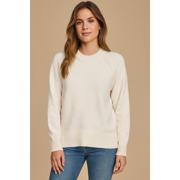 Banana Republic Sweaters - NWT banana republic slub wool blend sz S neutral winter warm oversized grandma